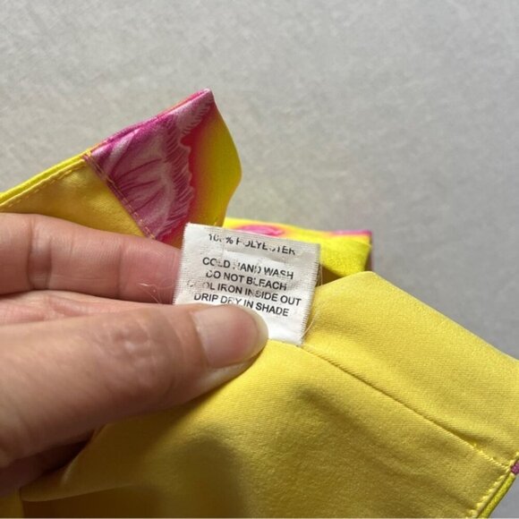 Hayley Elsaesser pink poodle pattern top Sz M - Picture 5 of 8